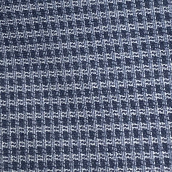 3 yds Richloom Fabric Remnant Large Scrap Blue - Picture 3 of 6